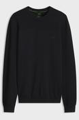 BOSS 50547507 Momentum-X Crew Neck Knit Jumper Dark Blue