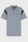 Boss 50564793 Union Paddy Regular Fit Stretch Piqué Polo Shirt Dark Grey image
