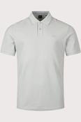 Boss 50560227 Phoenix Regular Fit Honeycomb Piqué Polo Shirt Open Grey image