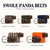 Swole Panda Recycled Woven Belt image