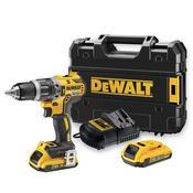 Dewalt 18V XR Brushless Hammer Drill Driver (2 X 2 Ah) DCD796D2-GB image