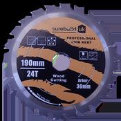 SUREBUILD 190 X 30 X 24T Thin Kerf Blade image