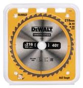 Dewalt DT1953 Saw Blade 216mm X 30mm X 40 Teeth image