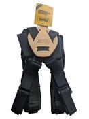 DWG Padded Black Adjustable Tool Belt Apron Work Braces Suspenders,
