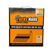 Tucks Nail Fuel Packs Ring Galvanised 2200+2PC 3.1x75mm
