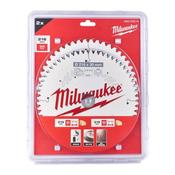 Milwaukee 216mm x 30mm Mitre Saw Wood Blade Twin Pack 4932479575