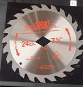 Irwin Sprint 184mm Diamond Centre 24T Saw Blade image