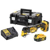 DEWALT 18V XR Brushless 3 Speed Oscillating Multi-Tool - 2 X 5Ah