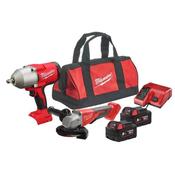 M18BLPP2E-502B Brushless Wrench &amp;amp; Grinder Power Pack image