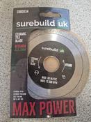 SUREBUILD STANDARD CUT TILE BLADE SBBD034