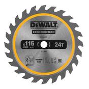 DeWaltConstruction Circ Saw Blade Cordless - Framing 115mm 24T - DT20420