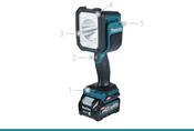 Makita´s ML007G is a lightweight cordless flashlight with high performance image