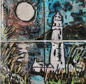 Light house - 34cm