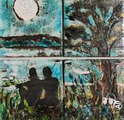 Couple /Time together 33cm