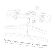 Taski Front Squeegee Blade 12200-33 (4122528) | Swingo Replacement Blade