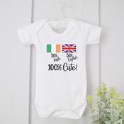 Personalised Baby Vest - 50% Countries image