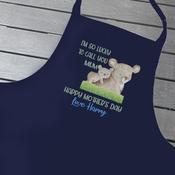 Personalised Mother's Day Apron-Koala Blue image