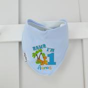 Personalised Billy's Bib-Birthday Dinosaur
