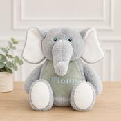 Personalised Embroidered Teddy-Elephant