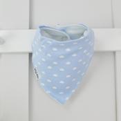 Billy's Bib-Baby Blue Small Clouds image