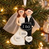 I Do Wedding Personalised Christmas Decoration
