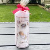 Christening Candle-Generic Pink image