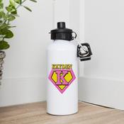 Personalised Water Bottle-Supergirl