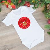 Christmas Vest-Red Reindeer image