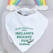 Personalised Rugby World Cup Bib-Biggest Fan image
