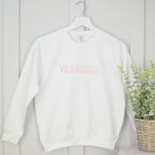 Personalised Communion Sweatshirt-Numerals (White) image