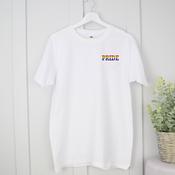 Personalised Pride T-Shirt-Pride (Chest) image
