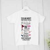 Taylor Swift Albums with Graphics (Kids T-Shirt)