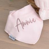 Personalised Nova Billy's Bib-Pink (Embroidered) image