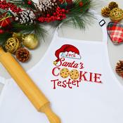 Personalised Christmas Apron-Cookie Tester(Kids) image