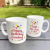 Personalised Mug-Bee Birthday image