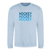 Hockey Hockey Hockey Sky Blue Sweater