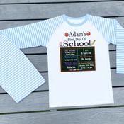 Personalised Kids Pyjamas-First Day Of School image