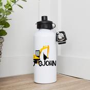 Personalised Water Bottle-Digger