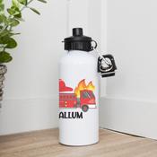 Personalised Water Bottle-Firetruck