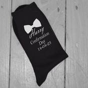 Personalised Confirmation Socks-Dickie Bow image
