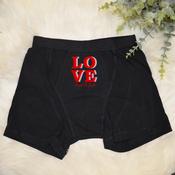 Custom Boxers-LOVE
