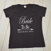Personalised Hen T-Shirt-Bride Squad image