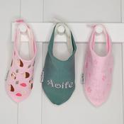 Personalised Billy's Bib Bundles-Hedgehog &amp;amp; Light Pink Bunny image