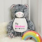 Personalised Sibling Teddy-Big Brother or Sister Arrow (Pick Your Teddy)