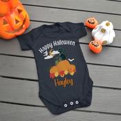 Halloween Vest-Pumpkin Cat