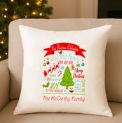 Personalised Cushion-Christmas Celebration image