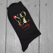 Personalised Christmas Socks-NOEL image