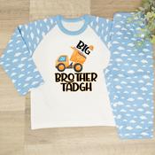 Personalised Sibling Kids Pyjamas-Construction