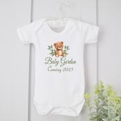 Personalised Announcing Arrival Vest-Bear image