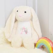 Personalised Teddy-Initial Bunny (Pick Your Teddy)